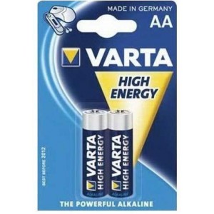 Varta High Energy Alkaline LR6 / AA 1.5V Blister * 2