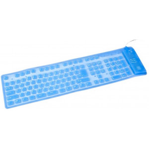 Gembird KB-109FEL1-BL-US USB + PS/2 Blue