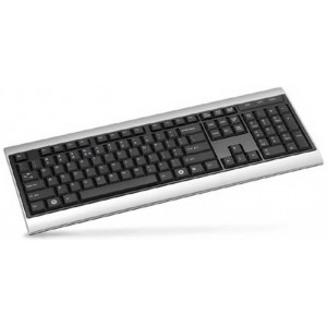 KME KB-X681-01 USB+PS2 Black-Silver