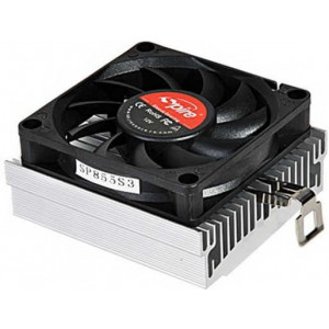 AC Spire S754, 939, AM2,AM3 "Chandra" (26 dBA,3200RPM,33.8 CFM Airflow,Low profile) Heat sink :        : 78x73x25 mm (l x w x h) 12VDC Fan : : 92x92x25 mm