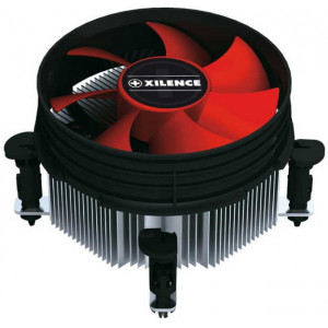 XILENCE Cooler XPCPU.1156.PWM "I-220-PM", Socket 1156 up to 95W, 92x92x25mm, 0~2400rpm, <28dBA, 55.8CFM, 4pins, PWM, Aluminium Heatsink, (pcs/box)