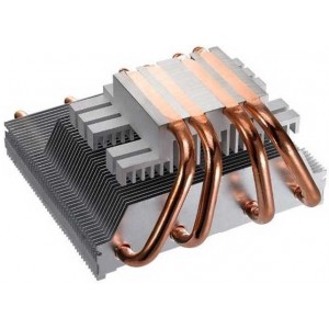 CoolerMaster Vortex Plus, Socket 1366/1156/775 & AM3/AM2+, up to 140W, 92х92х25mm, 800-2800rpm, 17-35dBA, 4 pin, PWM, Low profile Cooler with Compact Size, Long Life Sleeve bearing, 4 heatpipes direct contact