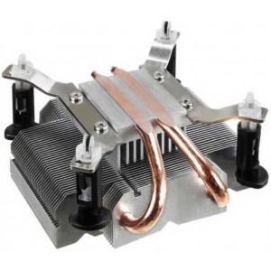AC Cooler Master S1155,S1156,S775 "Vortex 211Q" (20dBA,1500RPM,27.5 CFM Airflow) 102.4 x 96.4 x 58 mm 2 Heatpipes / Aluminum fins 3 pins, Rifle bearing