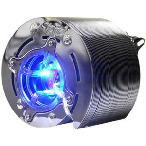 AC Spire S775,S1155,S1156,S1366,AM2,AM3 "Swirl II" (10-26dBA,800-2000rpm,83.12CFM,Control Unit) * Three (3) 8mm all copper U-shaped copper heat-pipes * Straight lined heat-pipes allowing air to easily pass through * All-directional 45 aluminum fins for be