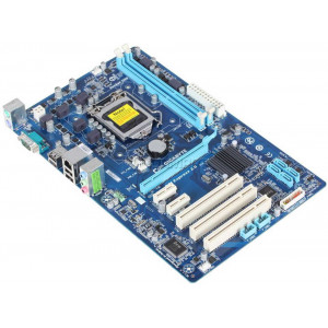 MB Gigabyte GA-P61-S3, s1155, iH61, 2DDR3-1333DC, PCI-E x16, 4SATA2, VT1708 7.1ch HDA, GigaBit LAN, ATX