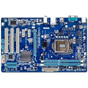 MB S1155 Gigabyte GA-P61-S3-B3 1.0A (Intel H61, ATX) 2xDDR3(1333/1066/800),PCI-Ex.16x1 ,PCIx3+PCI-Ex.1x2, 4xSATA 3GB/s, 10xUSB 2.0, 1xGbit LAN,Serial port,Audio 8ch ( VIA VT1708  )