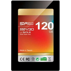 120 GB 2.5" SSD Silicon Power Velox V30, Sandforce SF2281, R/W: 550/510 MB/s, SATA III 6 Gbps