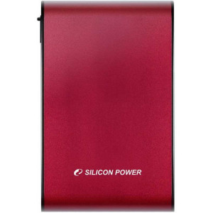 320 GB (USB3.0) 2.5" Silicon Power Armor A70, Red, Water Resistant, Anti-Shock