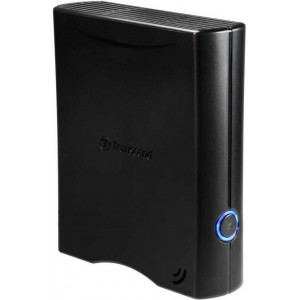 3.5" External HDD 1.0TB Transcend "StoreJet 35T", Black [USB2.0, 256-bit AES encryption]