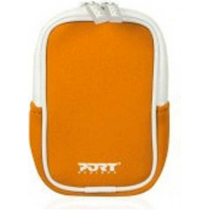 PORT Digital Line / KYOTO ORANGE / 2.5" Bag - neoprene sleeve soft touch - new black puller - back pocket accessories