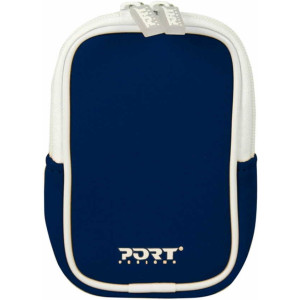 PORT Digital Line / KYOTO BLUE MARINE / 2.5" Bag - neoprene sleeve soft touch - new black puller - back pocket accessories