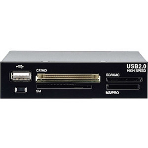 Linkworld LCR96B All-in-1,with 1x USB2.0 port, Black