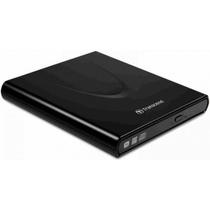 Transcend TS8XDVDRW DVD-RW Drive External Slim,Black,(USB2.0),Retail