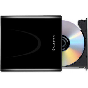 Transcend TS8XDVDRW DVD-RW Drive External Slim,Black,(USB2.0),Retail