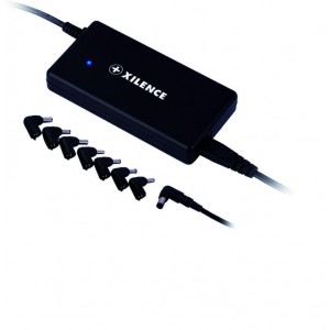 XILENCE XP-LP65.B, 65 W, Universal Notebook Power Adapter, 9 different tips, Input AC 100-240V, output DC 24V =9.5A, high efficiency over 85%, Black