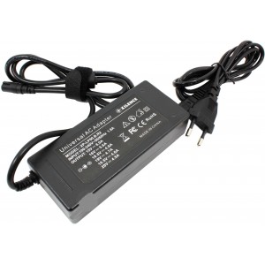XILENCE XP-LP90.B.R2, 90 W, Universal Notebook Power Adapter, 9 different tips, USB - 5V 1A, Input AC 100-240V, output DC 24V =9.5A, high efficiency over 85%, Black