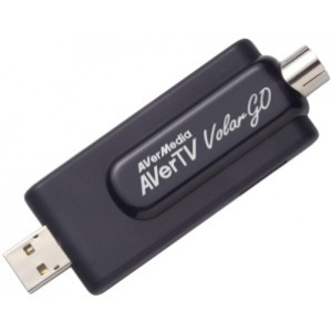 AverMedia AVerTV Volar Go A833, analogue TV/FM Tuner, teletext, Н.264/MPEG4/2 recording, remote control, S/composite Video in, PIP, USB 2.0