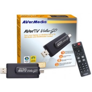 AverMedia AVerTV Volar Go A833, analogue TV/FM Tuner, teletext, Н.264/MPEG4/2 recording, remote control, S/composite Video in, PIP, USB 2.0