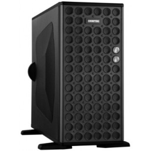 Case ATX Longer Miditower Chieftec Aegis CH-02B-BM-OP Black no PSU, USB&Audio&IEEE1394