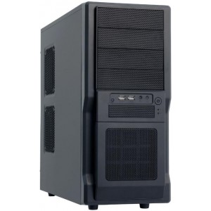 Case ATX Chieftec DF-02B-B-OP w/o PSU, Black