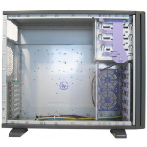 Case ATX Chieftec SH-01B-B-B-OP w/o PSU, Black