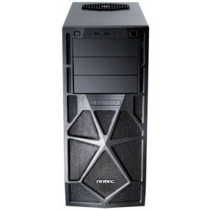 Case ATX Antec MidTower Gaming Two Hundred-EU, w/o PSU,  Black 6 x internal 3.5" HDDs, 3 x external 5.25" HDDs, 1 x external front-loaded hot swap 3.5" SATA hard drive caddy; 1 x top special 140mm TwoCool™ fan, 1 x rear 120mm TwoCool™ fan; 2 x USB 2.0; Au
