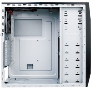 Case ATX Antec MidTower Gaming Two Hundred-EU, w/o PSU,  Black 6 x internal 3.5" HDDs, 3 x external 5.25" HDDs, 1 x external front-loaded hot swap 3.5" SATA hard drive caddy; 1 x top special 140mm TwoCool™ fan, 1 x rear 120mm TwoCool™ fan; 2 x USB 2.0; Au