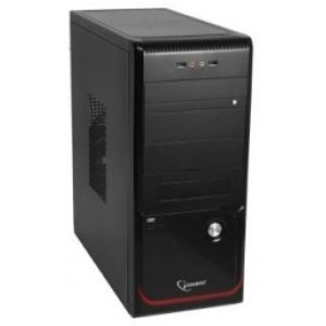 Case ATX Gembird 500W, GSC-PSU-007, Black, 2xUSB, Audio