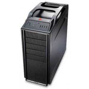 Case CoolerMaster Storm Scout, w/o PSU Model : SGC-2000-KKN1-GP Available Color : Black/All-Black Interior Material : Steel, ABS Plastic, PC, Mesh bezel Dimension : (D)489 x (W)219 X (H)495.5 mm  Weight : 8.7 kg / 19.23 lbs M/B Type : Micro-ATX/ATX 5.25"
