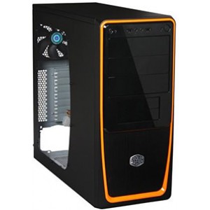 Case CoolerMaster Elite 311, w/o PSU Model : RC-311B-SKN1 Available Color:  Black/Silver Material : Steel body, ABS Plastic, Mesh front bezel Dimension : 190 x 450 x 477 mm / 7.5 x 17.7 x 18.8 inches Weight : 5.6 kg / 12.3 lbs (enclosure only) M/B Type :