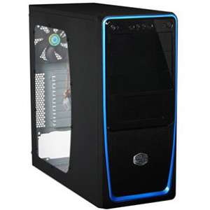 Case CoolerMaster Elite 311, w/o PSU Model : RC-311B-SKN1 Available Color:  Black/Silver Material : Steel body, ABS Plastic, Mesh front bezel Dimension : 190 x 450 x 477 mm / 7.5 x 17.7 x 18.8 inches Weight : 5.6 kg / 12.3 lbs (enclosure only) M/B Type :