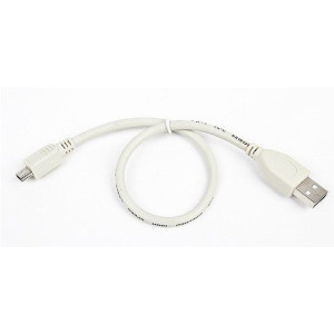 Cable Mini USB2.0,  Mini B - AM, 0.3 m,  Gembird, CCB-USB2-AM5P-1