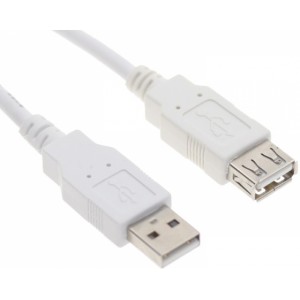 Cable USB, USB AM/AF, 3.0 m, USB2.0, Retail - Blister, Retail