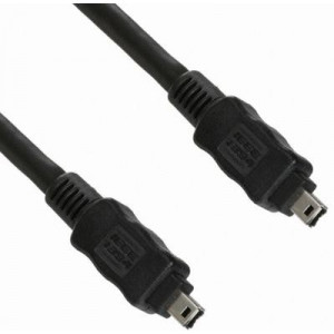 Cable Firewire IEEE1394 6P/4P M/M Black , 1.8m, UC5002