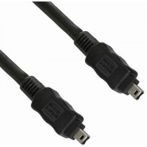 Cable Firewire IEEE1394 4P/4P M/M Black , 1.8m, UC5001