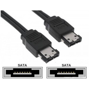Cable eSATA to eSATA II data cable, 50cm, bulk package, CC-ESATA-DATA