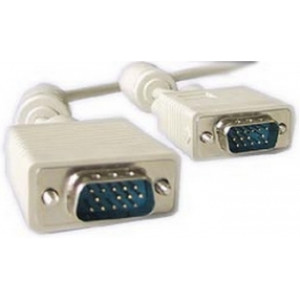 Cable VGA CC-PPVGA-15M, 15 m, Premium VGA HD15M/HD15M dual-shielded w/2*ferrite core