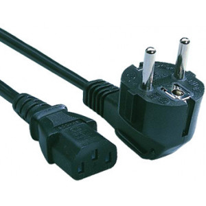 Power Cord PC-220V 10.0m Euro Plug, with VDE approval
