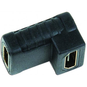 Gembird A-HDMI-FFL HDMI extension adapter, 90 degrees, male to female