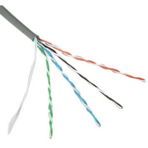Cable UTP Cat.5E, solid copper, blue cable, 305m, UPC5004E-SO-BLUE