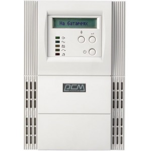 UPS PowerCom VGD-2000A On-Line, LCD,USB,SNMP Slot, External battery connector