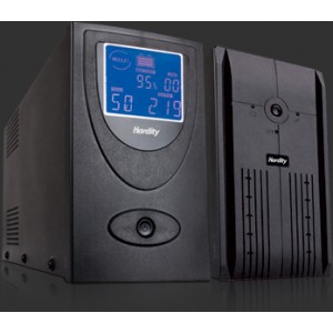 Hardity UP-1500, UPS with AVR, 1500VA, 2x Schuko outlets, 2x8AH, AVR: 165-275V, Black