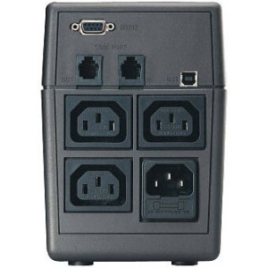 AEG Protect A.700 Tower, Line-Interactive UPS, 700VA/420W, AVR, 3xLED indicators, 4x IEC320 sockets(1xSurge & 3xUPS), 170–280V range, approximated sinusoidal, RJ11 protection, USB & RS232 port, double mains filter, "CompuWach" software