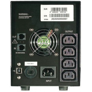 AEG Protect A.1000 Tower, Line-Interactive UPS, 1000VA/600W, AVR, LCD display, 6x IEC320 sockets(2xSurge & 4xUPS), 170–280V range, approximated sinusoidal, RJ11/RJ45 protection, USB & RS232 port, double mains filter, "CompuWach" software