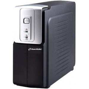 Aiptek PowerWalker VFD 1000, Off-line UPS, 1000VA / 500W, Modem/Phone Surge Protection, 3x Schuko outlets, Ultra slim design with ultra light weight