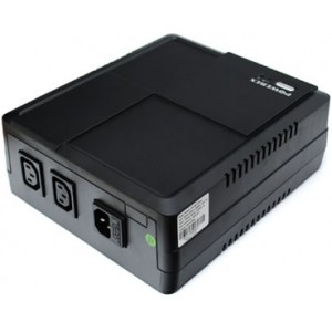 POWEREX VFD 600, Off-line UPS, 600VA / 360W, LED Indicators, 2x IEC outlets + IEC cable x 2pcs, Battery: 12 V/7 AH x 1, Slim design with ultra light weight