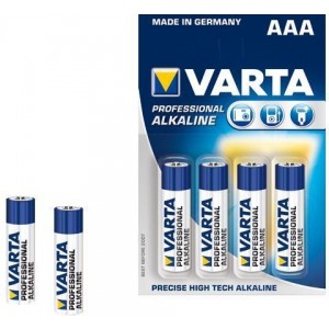 Varta Battery Alkaline R03/AAA Shrink*4