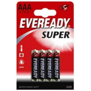 EVEREADY SUPER HEAVY DUTY AAA (R03) FSB4