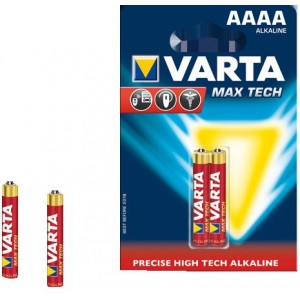 Varta Max Tech AAAA 1.5V, Alkaline High Tech, Blister * 2