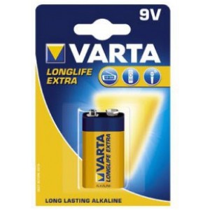 Varta Longlife Extra 9V (Crona) ALkaline, Blister*1